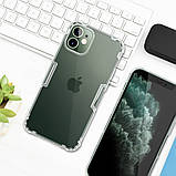 Nillkin Apple iPhone mini 12 (5.4") Nature TPU Case White Прозорий Силіконовий Чохол, фото 5
