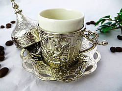 Чашка для кави по турецькі срібло 50 мл