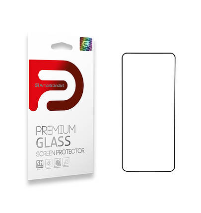 Захисне скло Armorstandart Full Glue для Samsung S20 Plus Black (ARM56275-GFG-BK), фото 1