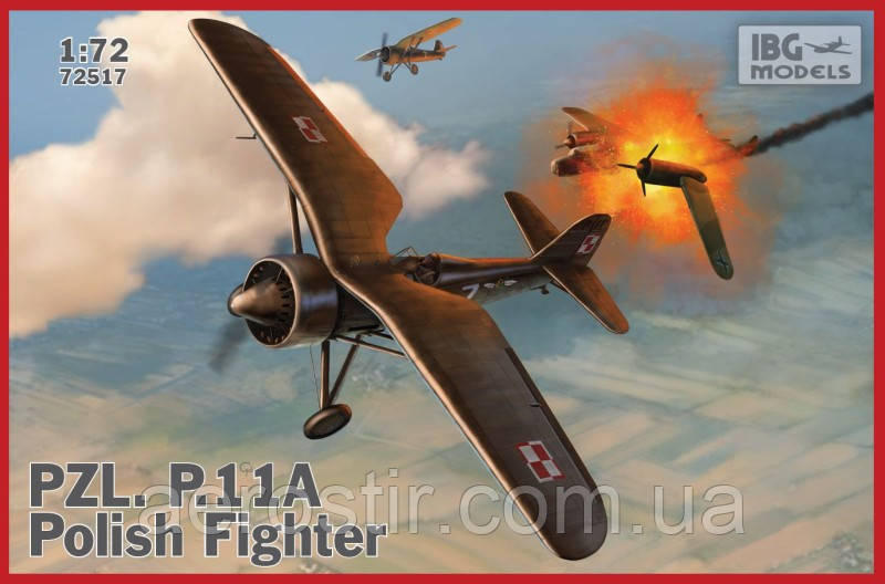 PZL P.11a 1/72 IBG 72517