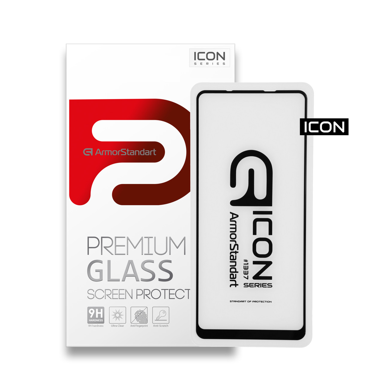 Захисне скло Armorstandart Icon Full Glue для Samsung A21 A215 Black (ARM56243-GIC-BK)