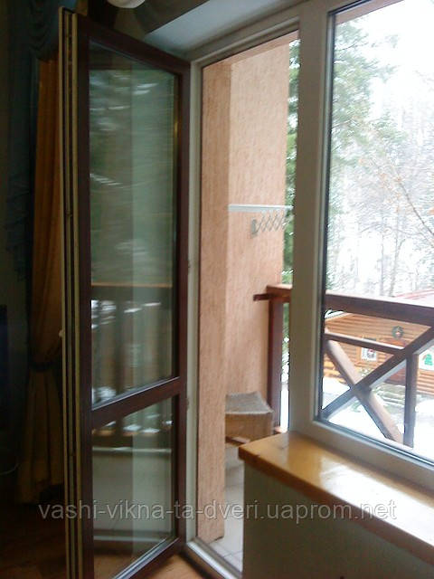 Балконний блок металопластиковий с доставкой - фото 8 - id-p14883295