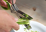 Кухонні ножиці для нарізки зелені Fackelmann, фото 6