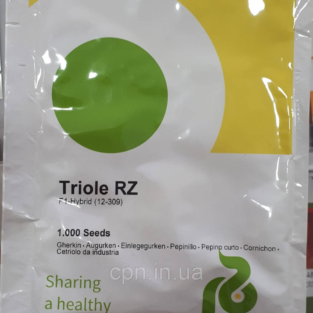 Насіння огірка Тріоле F1 / Triole (12-309) RZ F1 (1000 м)