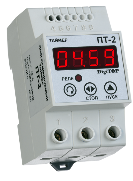 Таймер програмований ПТ-2 DIN, фото 1