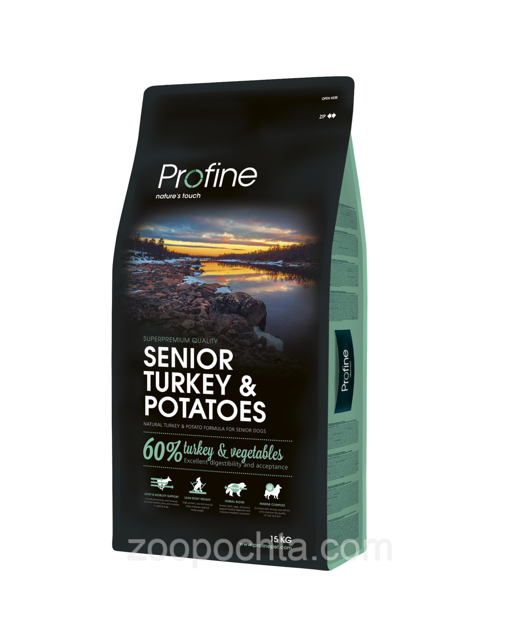 Сухий корм Profine Senior Turkey and Potatoes для собак, що старіють, з індичка та картоплею 15КГ, фото 1