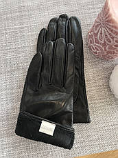 Жіночі Коричневі рукавички Shust 747 маленькі, фото 2