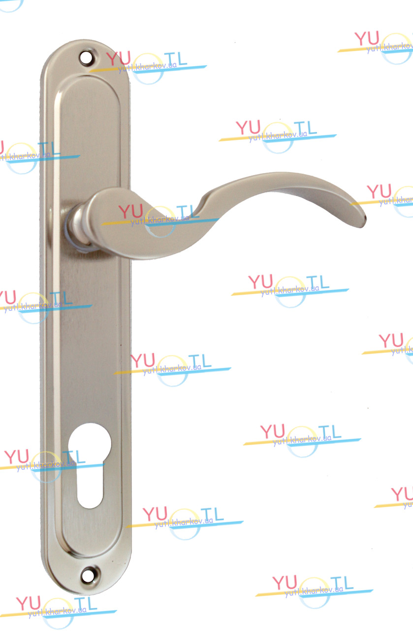 Дверна ручка GSN Симфонія Матовий нікель, фото 1