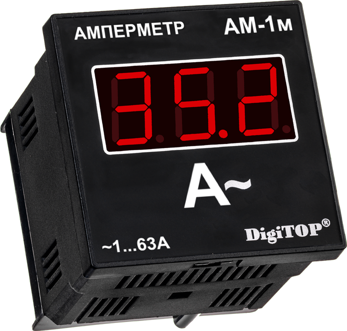 Амперметр Aм-1м (зовнішній ТТ) щитовий