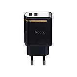 Мережевий Зарядний Пристрій Hoco C39A 2USB, фото 4