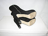 Напівчоботи демісезон, чоботи жіночі замшеві р.37 Stefani, фото 3