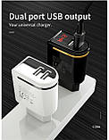 Мережевий Зарядний Пристрій Hoco C39A 2USB, фото 7