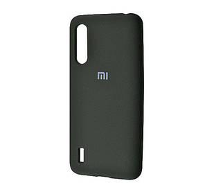 Чохол Silicone case full для Xiaomi Mi Note 10 Lite Olive (сяомі мі нот 10 лайт)