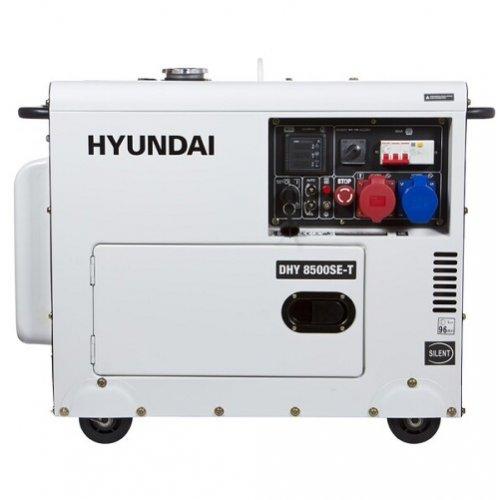 Генератор дизельний Hyundai DHY 8500SE-T, фото 1