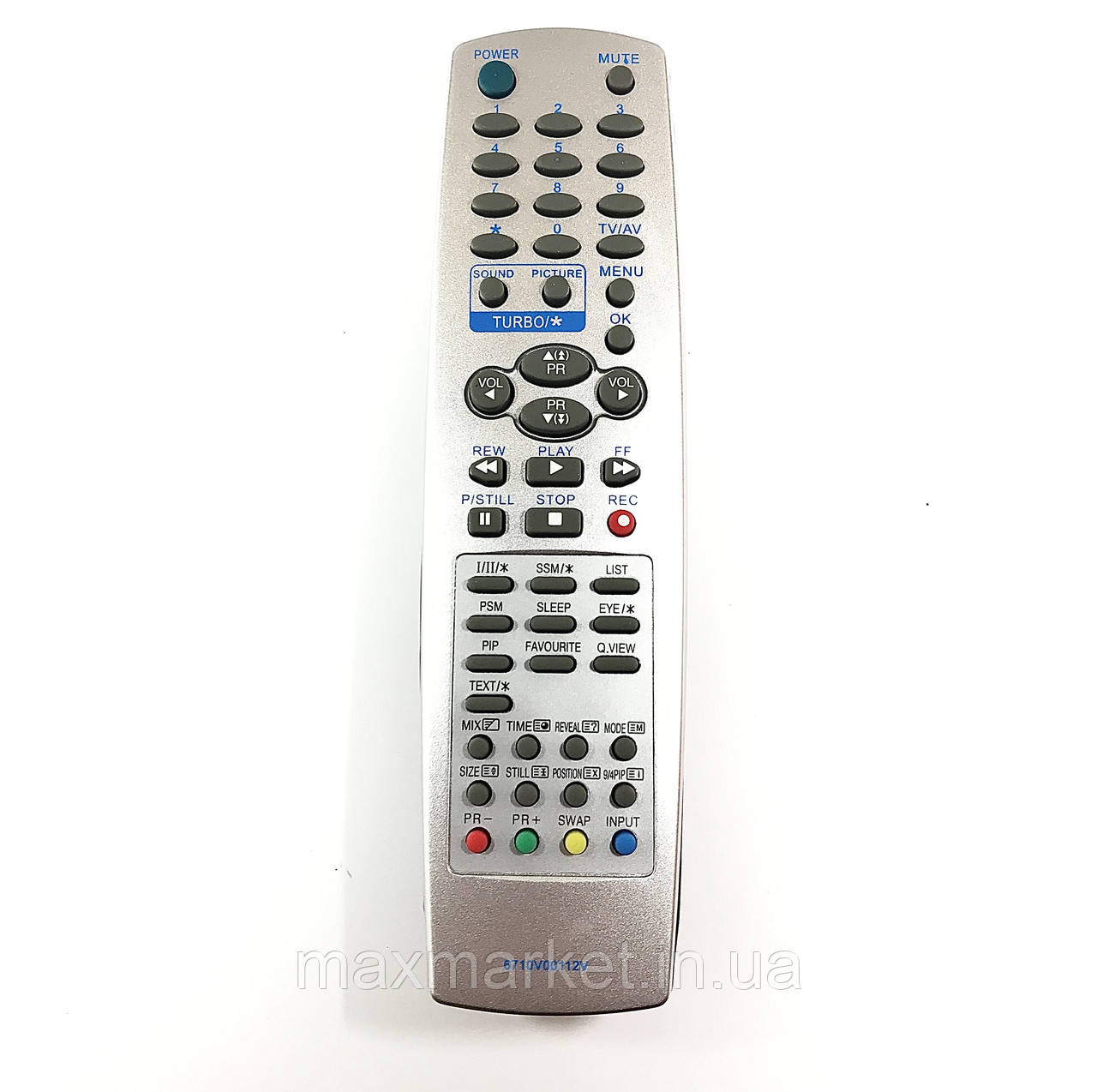 Пульт дистанційного керування LG 6710V00112V[TV]