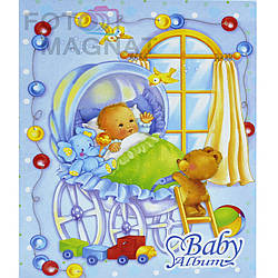 Фотоальбом дитячий BABY- BOY (подарункова коробка) 40 фото 10х15см