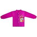 Ясельна кольорова кофта для дівчинки інтерлок, фото 2