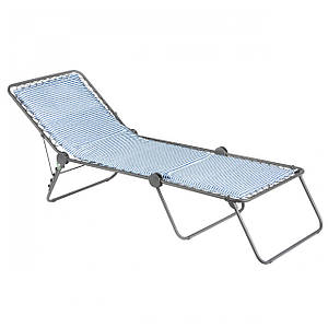 Lafuma siesta sun lounger acier hotsell