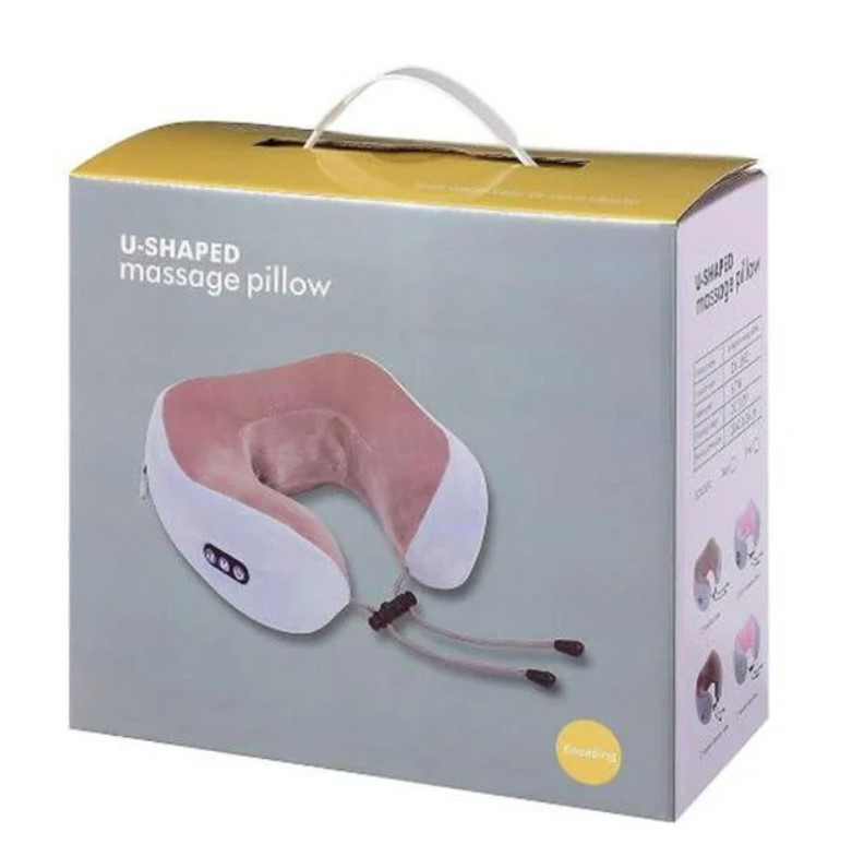 Подушка масажна для шиї U-Shaped Massage Pillow, фото 1