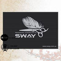 Парикмахерский резиновый коврик для инструментов Sway 45Х30Х0,5 см