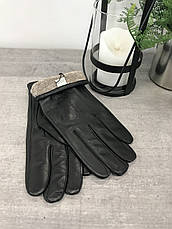 Чоловічі шкіряні рукавички 1-932s3, фото 2