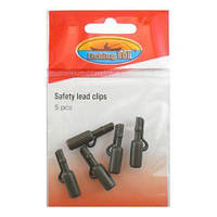 Безопасная клипса Fishing Roi Safety Lead Clips Green 5 шт. (YM-6074)