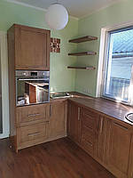 Кухня дерев'яна скандинавський стиль