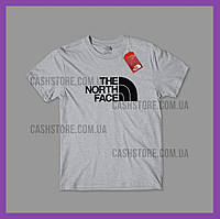 Футболка The North Face 'Easy Tee Youth' с биркой | Зе Норт Фейс | Серая