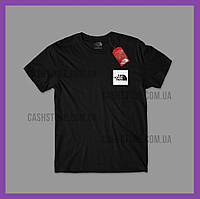 Футболка The North Face 'Box Logo Tee' с биркой | Зе Норт Фейс | Черная