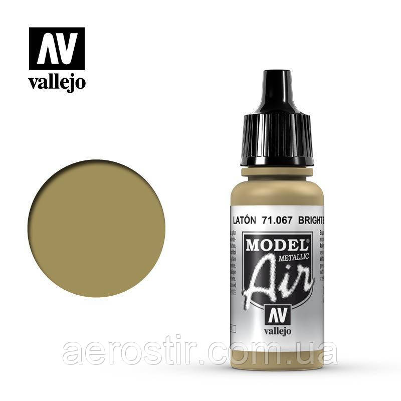Акрилова фарба Bright Brass 17 мл. Vallejo 71067