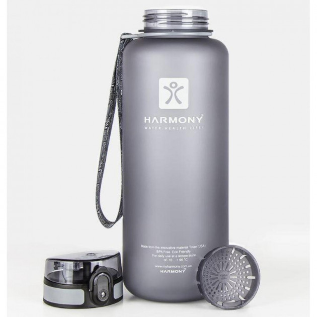 Бутылка для воды 1.5 л Harmony Серый - фото 2 - id-p1257335504