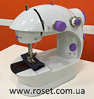 Швейна машинка портативна з адаптером Mini Sewing Machine Plus SM-202A