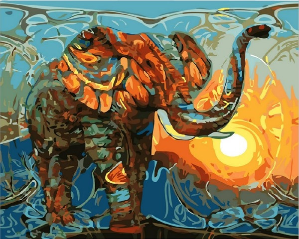 Картина за номерами 40×50 див. Mariposa Індійські мотиви (Q 1876)