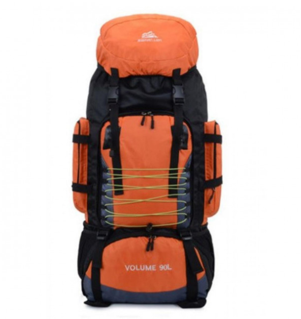 Туристический рюкзак 90 л S1907 Оранжевый - фото 1 - id-p1257337391
