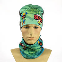 Трикотажний комплект на флісі