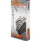 Набір шестигранників професійний Richmann 2-19 мм з кулькою 13 ел (C6607), фото 3