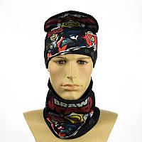 Трикотажний комплект на флісі