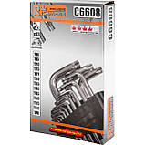 Двосторонні ключі Richmann TORX T10-T70 Cr-V 13 ел. (C6608), фото 3