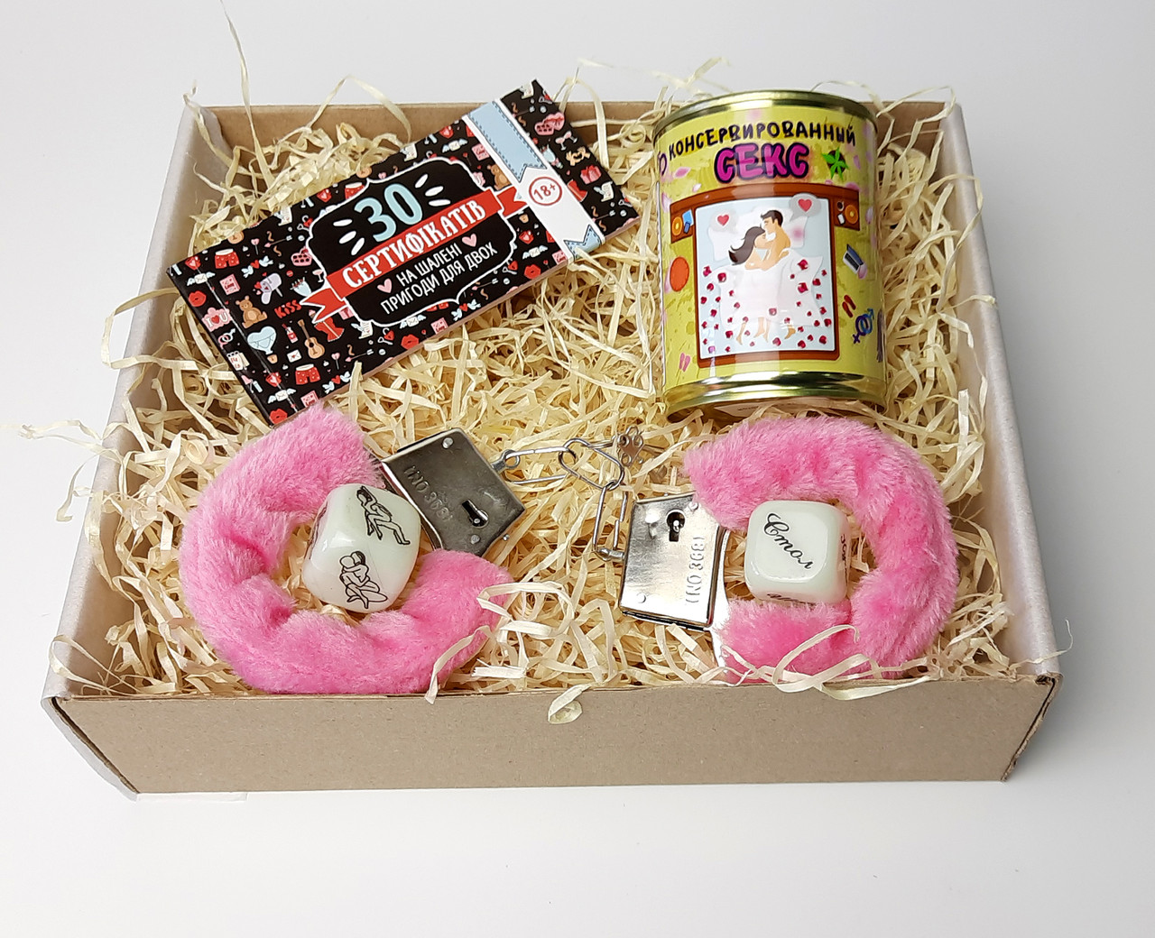 Подарунковий набір гра для дорослих "Солодка парочка (еротичні завдання)" - гра-подарунок для дорослих, фото 1