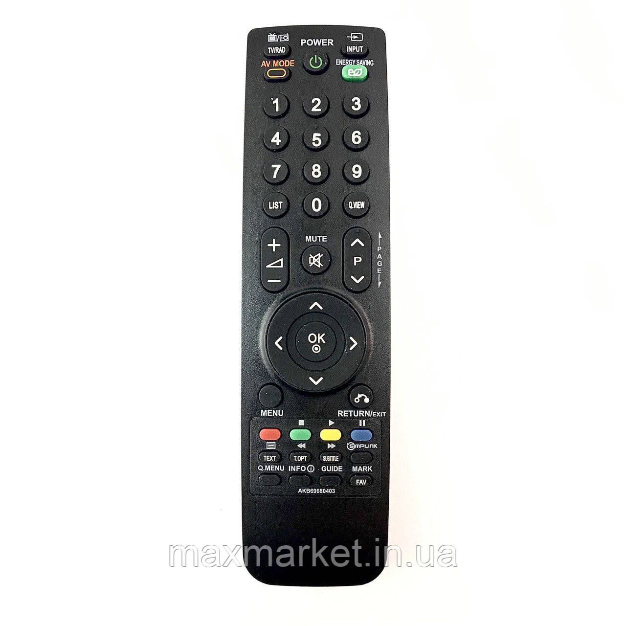 Пульт дистанційного керування LG AKB 69680403 [LCD TV]