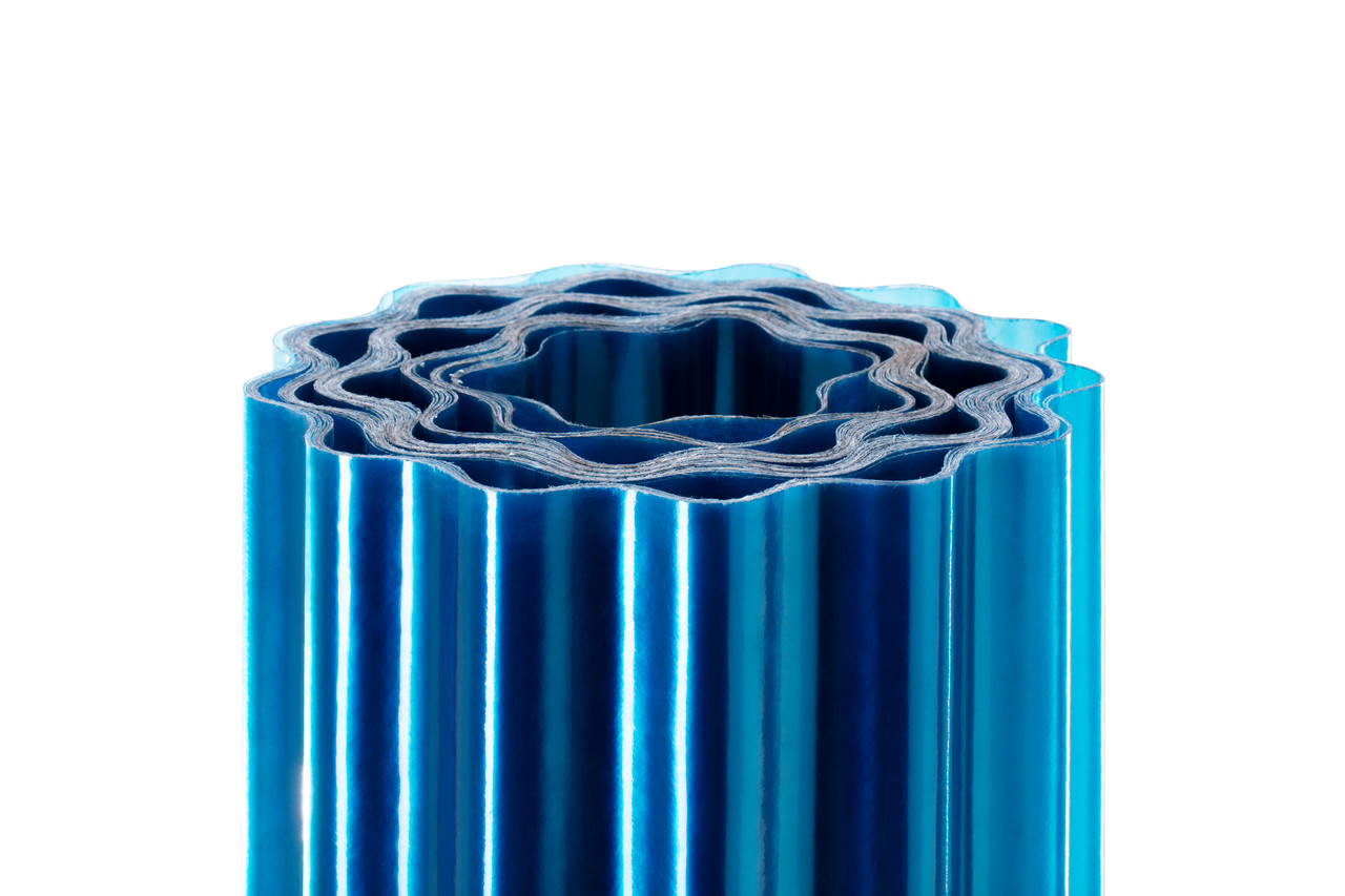 Прозрачный пластиковый шифер ELYPLAST Стандарт гофрированный (Синий) 1.5 Х 10 м - фото 1 - id-p1469615704