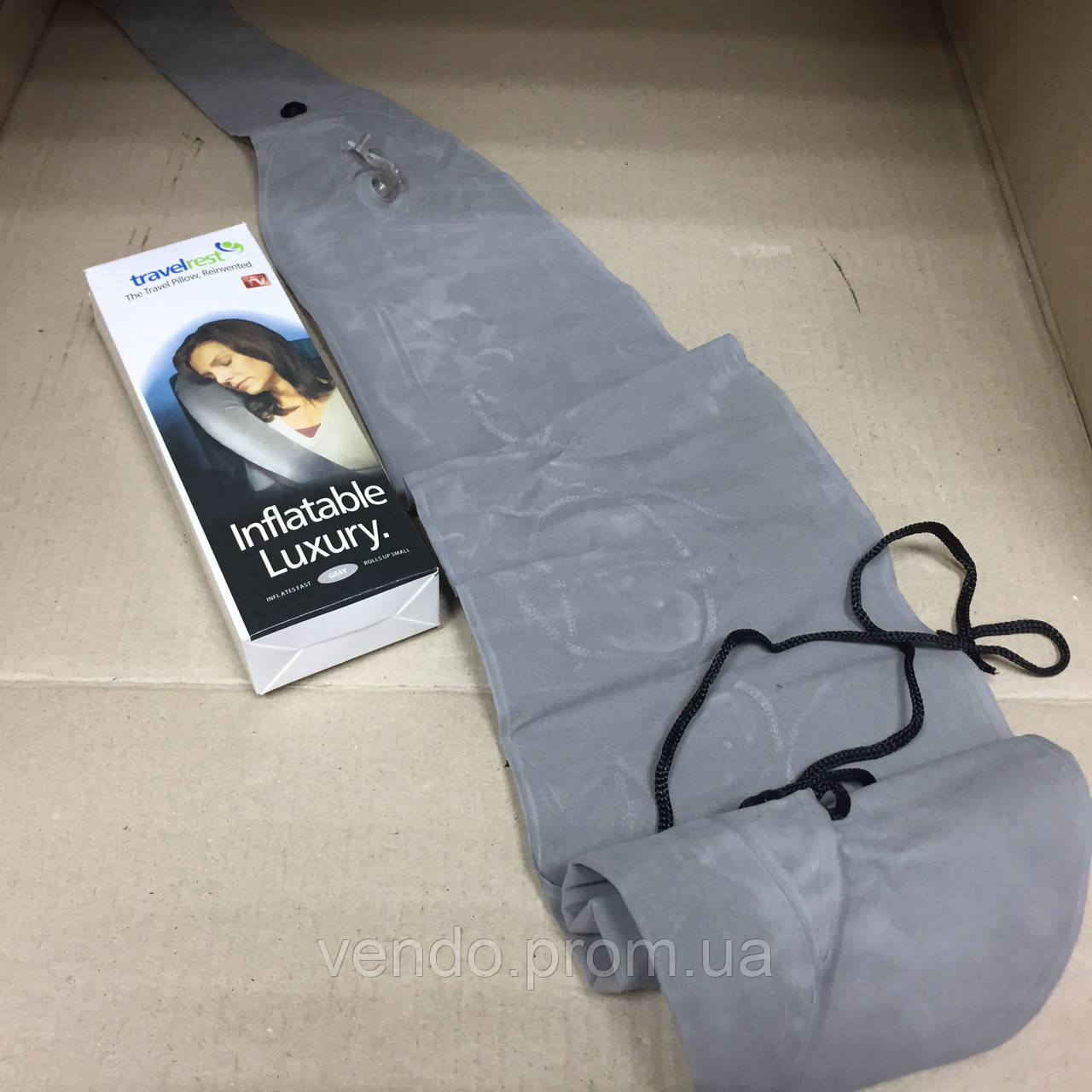 Подушка надувна для Подорожей Travel Pillow