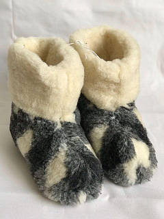 Чуні з овчини, чуні з овечої вовни