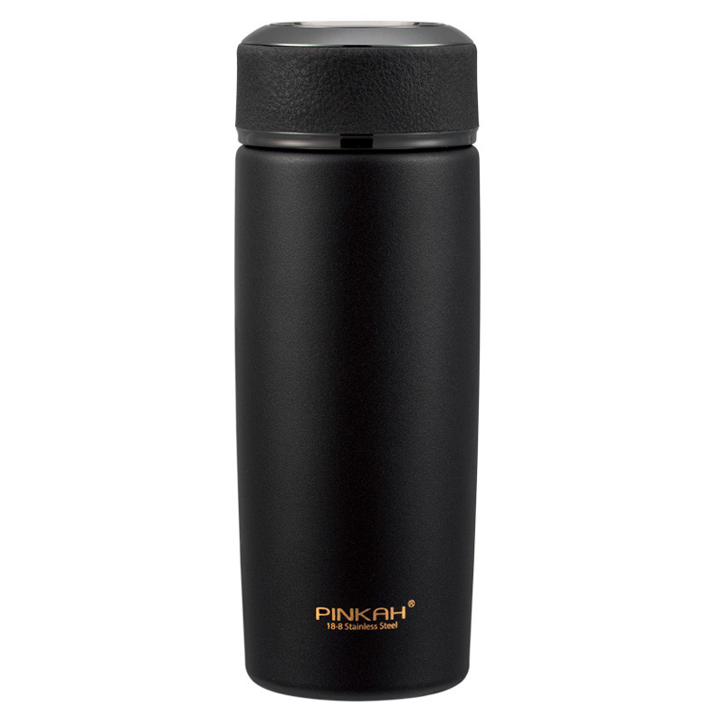 Термос для чаю Pinkah Offee Mug чорний 600 мл