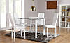Стільці кухонні комплект 4шт Homart LCM-004W білий (9294), фото 3