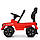 Дитяча каталка толокар Bambi M 4128L-3 Jeep,червоний, фото 5
