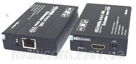 03-03-132. HDMI EXTENDER: передавач (TX) + приймач (RX), по 1 кабелю Cat5E/6 до 60м, HSV3921
