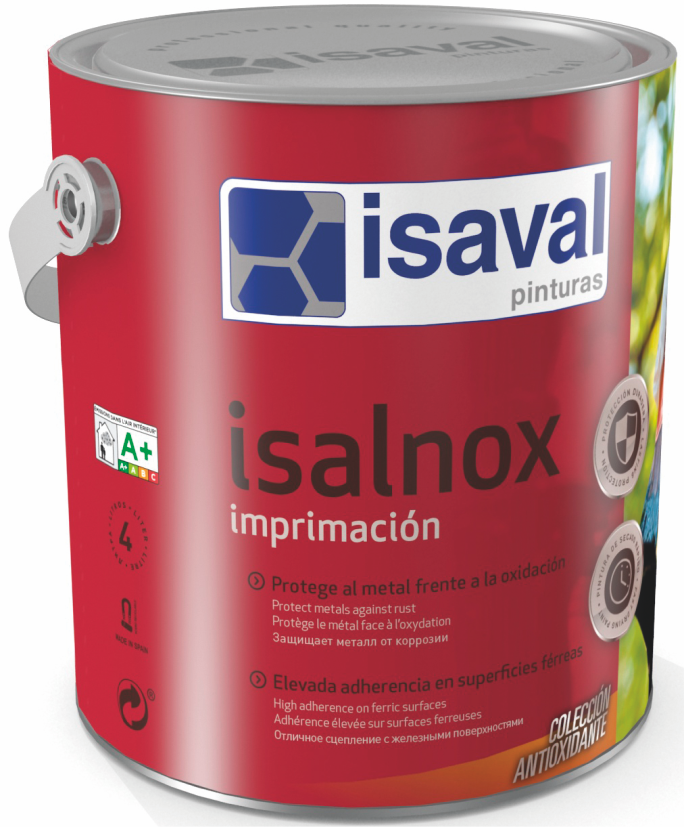 Противокоррозийная грунтовка для металла Изалнокс Импрокси isaval 4л 30м²/слой - фото 2 - id-p200641578