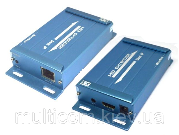 03-03-222. HDMI EXTENDER: приймач (RX) + audio extractor, over TCP/IP, HSV891