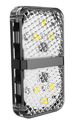 Дверна автомобільна лампа Baseus Warning Light 2 шт. Чорний (CRFZD-01), фото 1